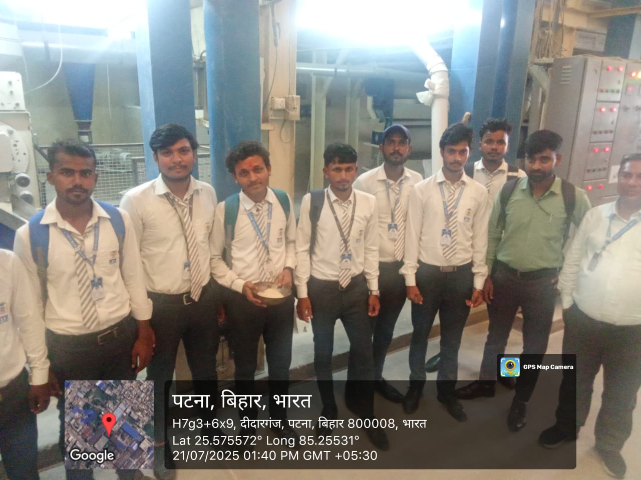 Industrial Visit at AARNA FOODS PVT. LTD. on 21 July 2025
